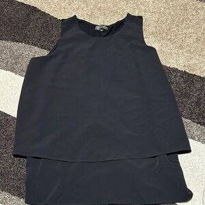 DG2 by Diane Gilman Black Tank Top